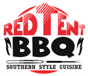 RED TENT BBQ Southern Style Cuisine exact logo